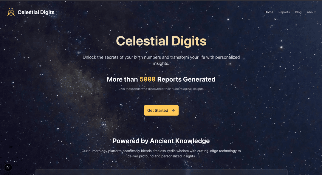 Celestial Digits